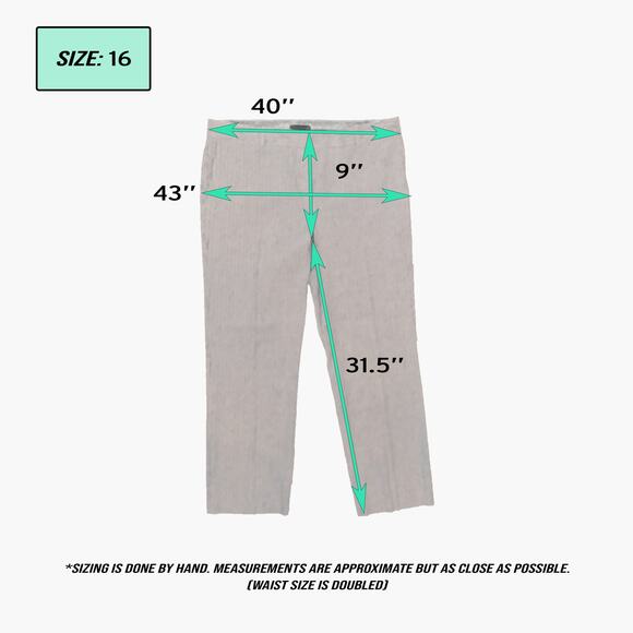 ANN TAYLOR Plus Size Linen Blend Single-Breasted 2 Piece Suit (Gray | Size 16) - Picture 13 of 13